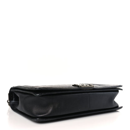 Chanel Lambskin Quilted Large Boy Flap Black 4 of 10