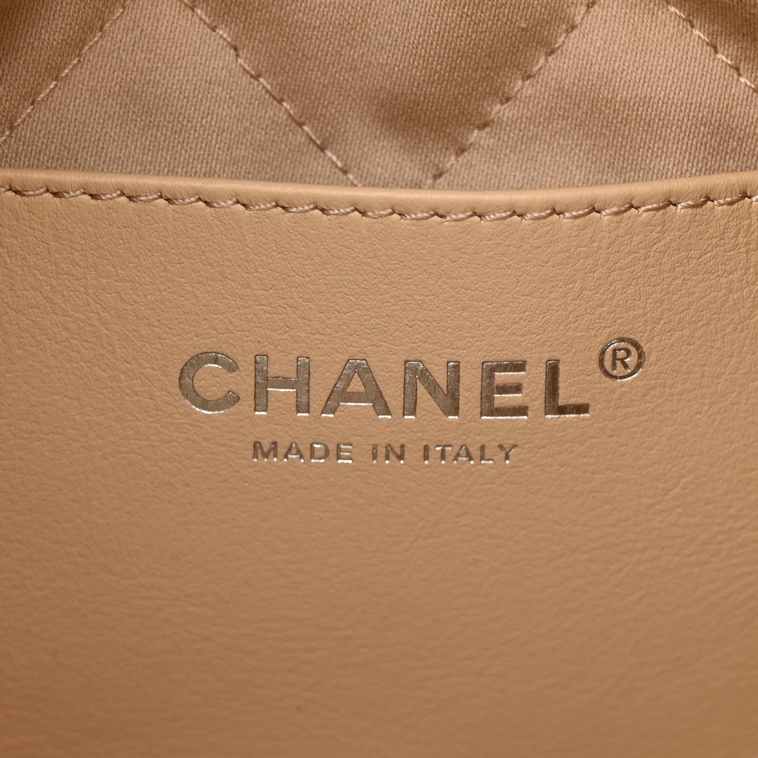 Chanel Shiny Calfskin Quilted Rainbow Mini Chanel 22 White 6 of 10