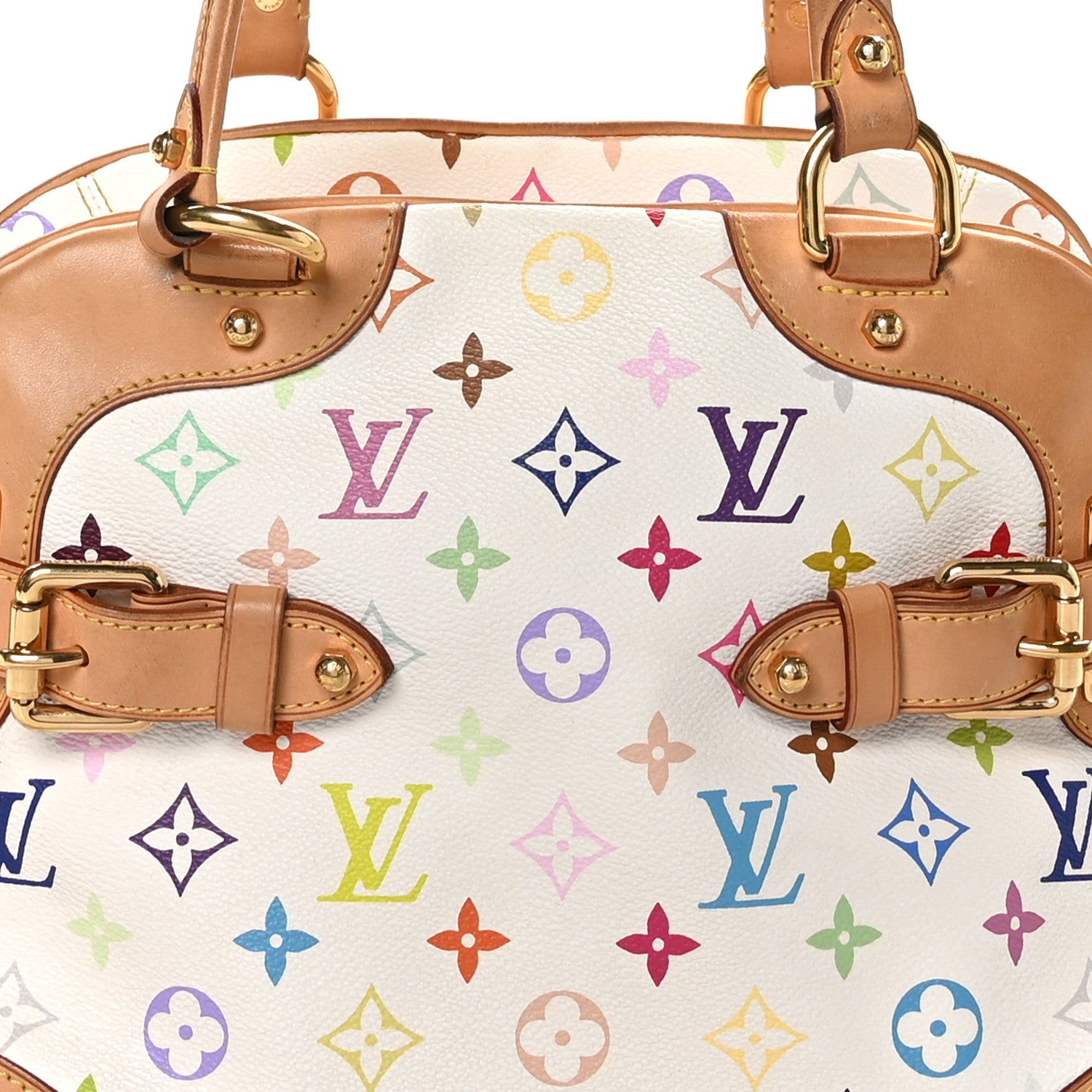 Louis Vuitton Monogram Multicolor Claudia White 6 of 10