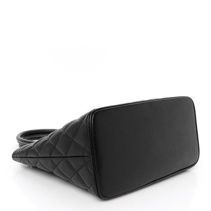Chanel Caviar Quilted Medallion Tote Black 4 of 10