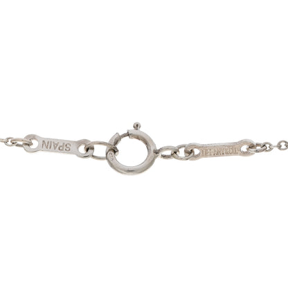 Tiffany Sterling Silver 14mm Elsa Perretti Full Heart Pendant Necklace 5 of 5