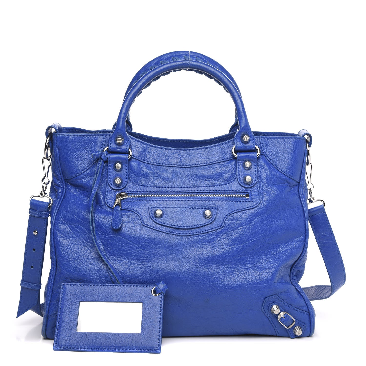 Balenciaga Agneau Giant 12 Silver Hardware Velo Bleu Lazuli 1 of 11