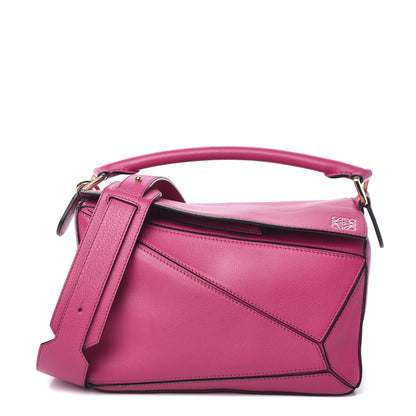 Loewe Calfskin Small Puzzle Bag Fuchsia 1 of 8