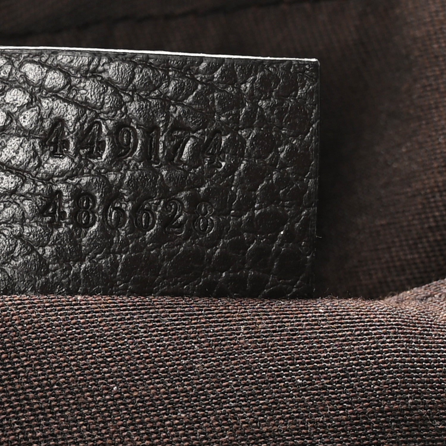 Gucci Monogram Belt Bag Dark Brown 7 of 10