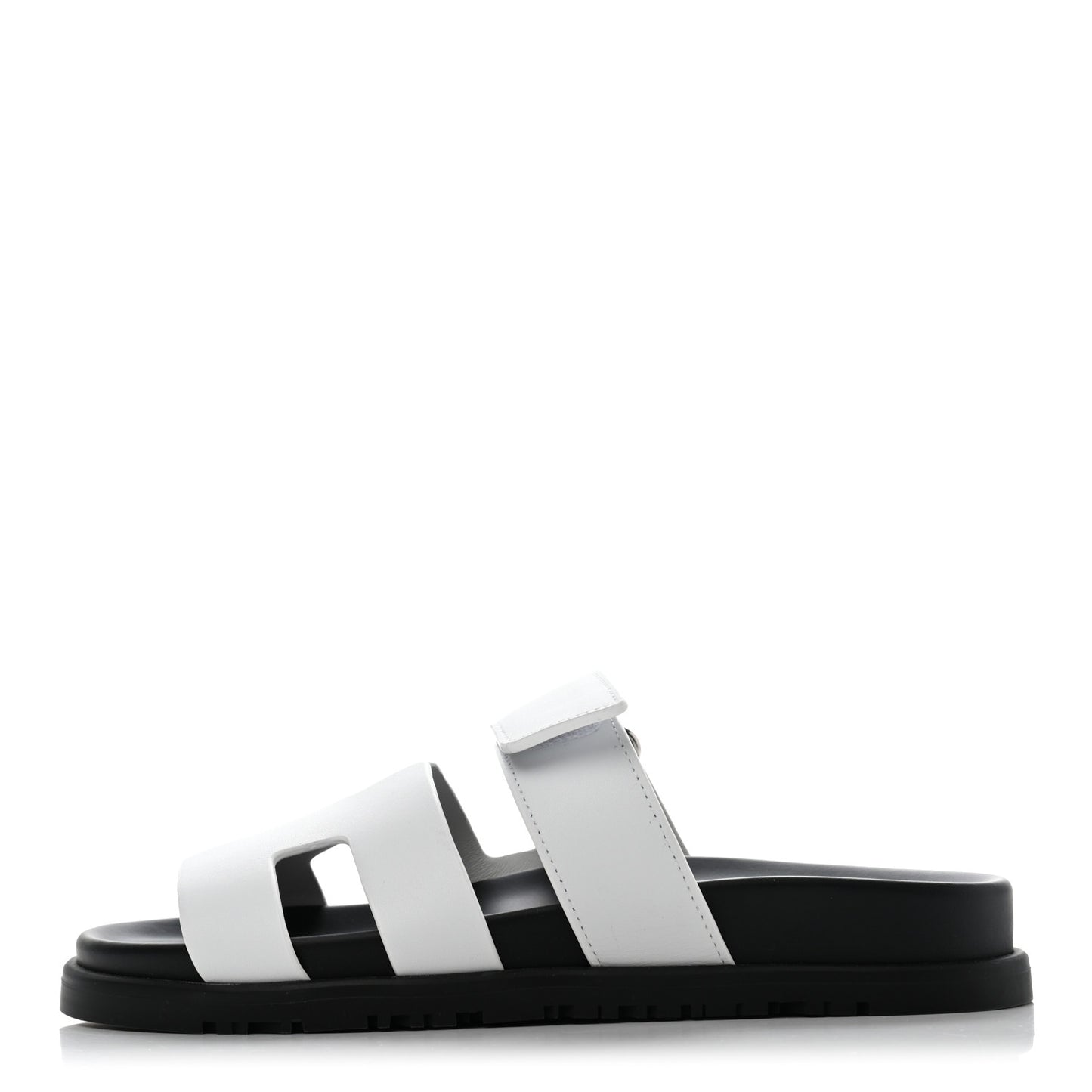 Calfskin Womens Chypre Sandals 36 White