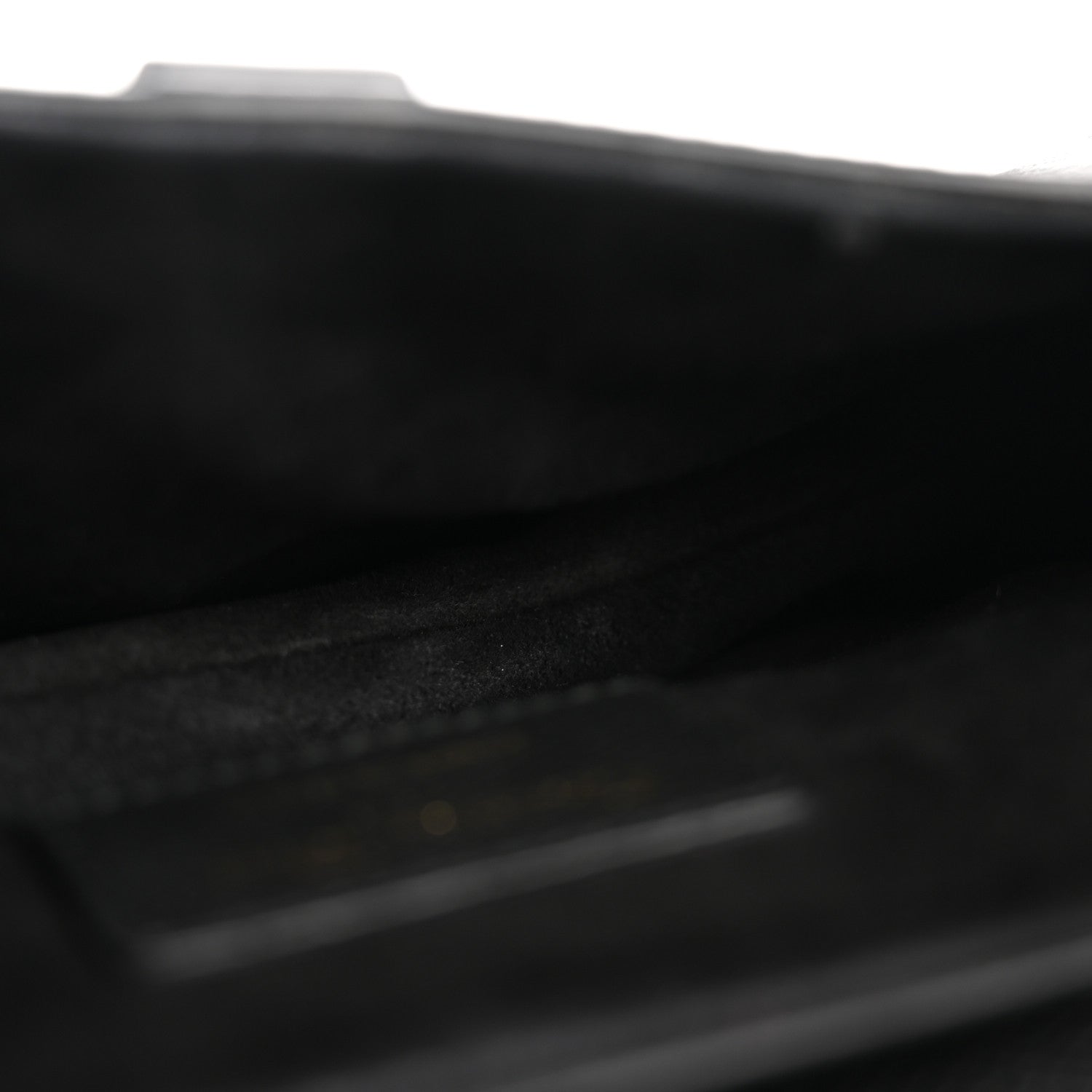 Christian Dior Grained Calfskin Mini Saddle Bag Black 5 of 14