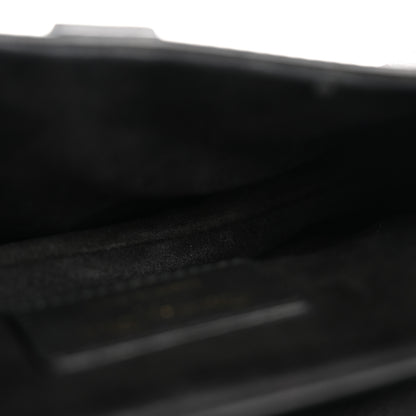 Christian Dior Grained Calfskin Mini Saddle Bag Black 5 of 14
