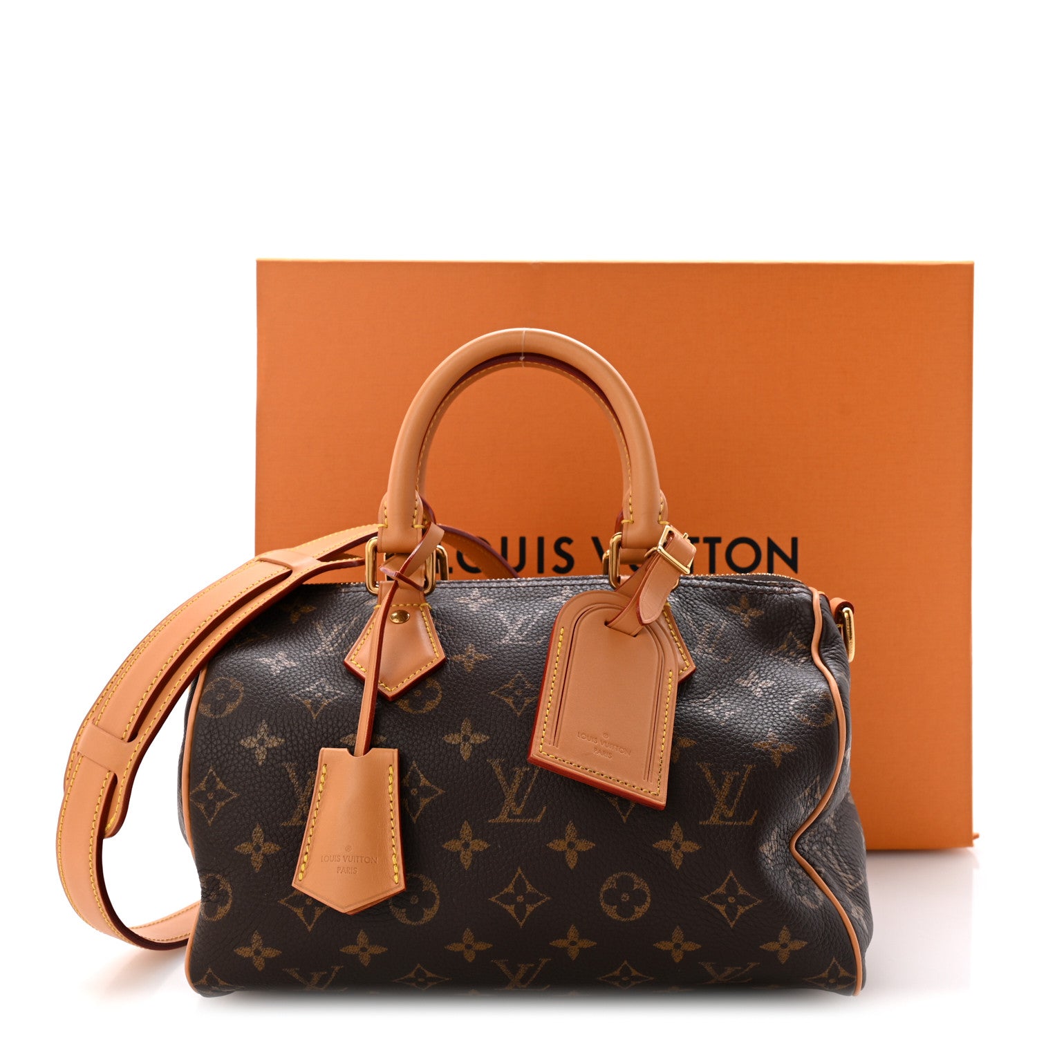 Louis Vuitton Calfskin Monogram Speedy P9 Bandouliere 25 13 of 13
