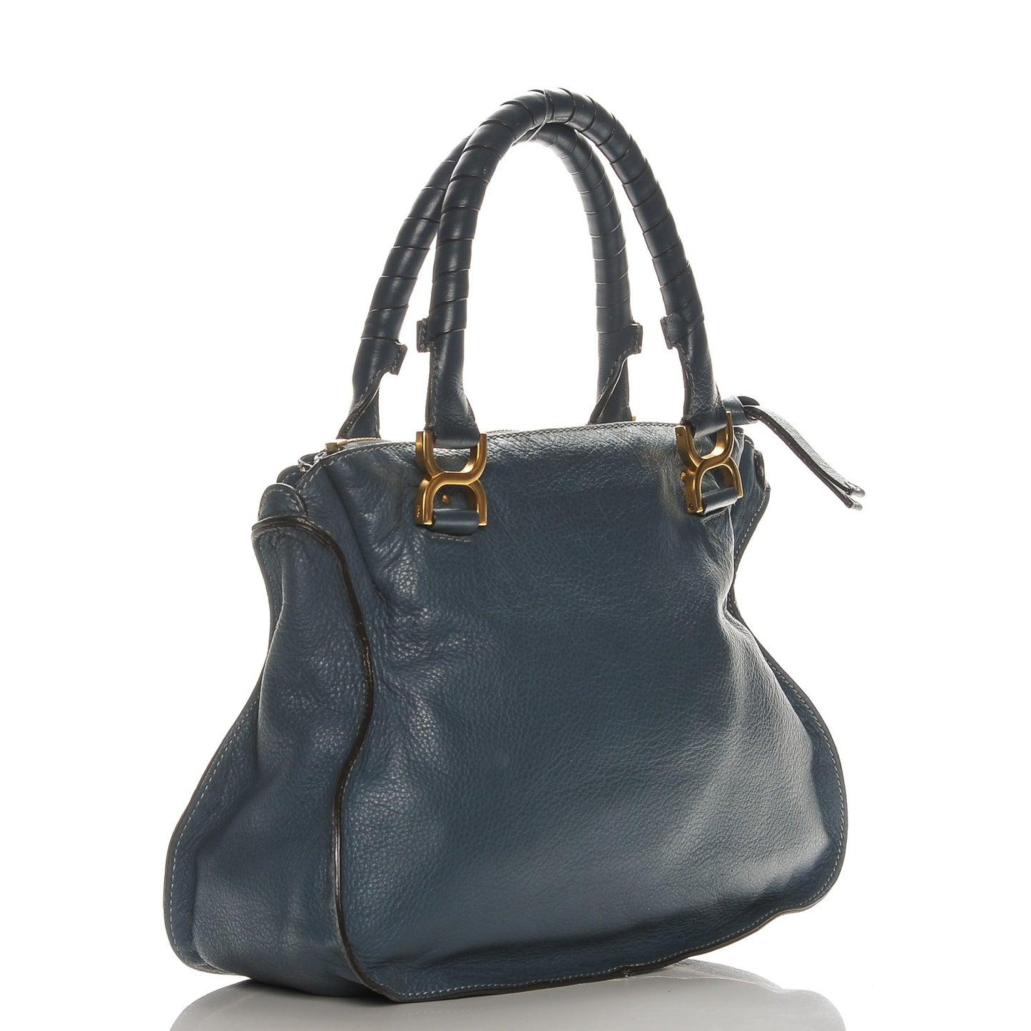 Calfskin Medium Marcie Satchel Overseas