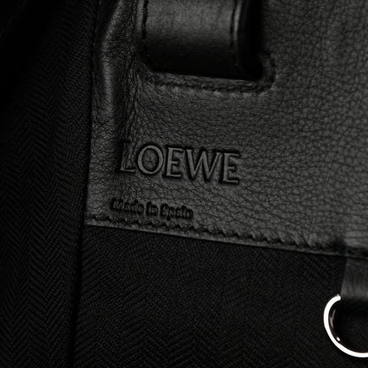 Loewe Wool Calfskin Medium Hammock Shoulder Bag Black Red Tartan 7 of 9