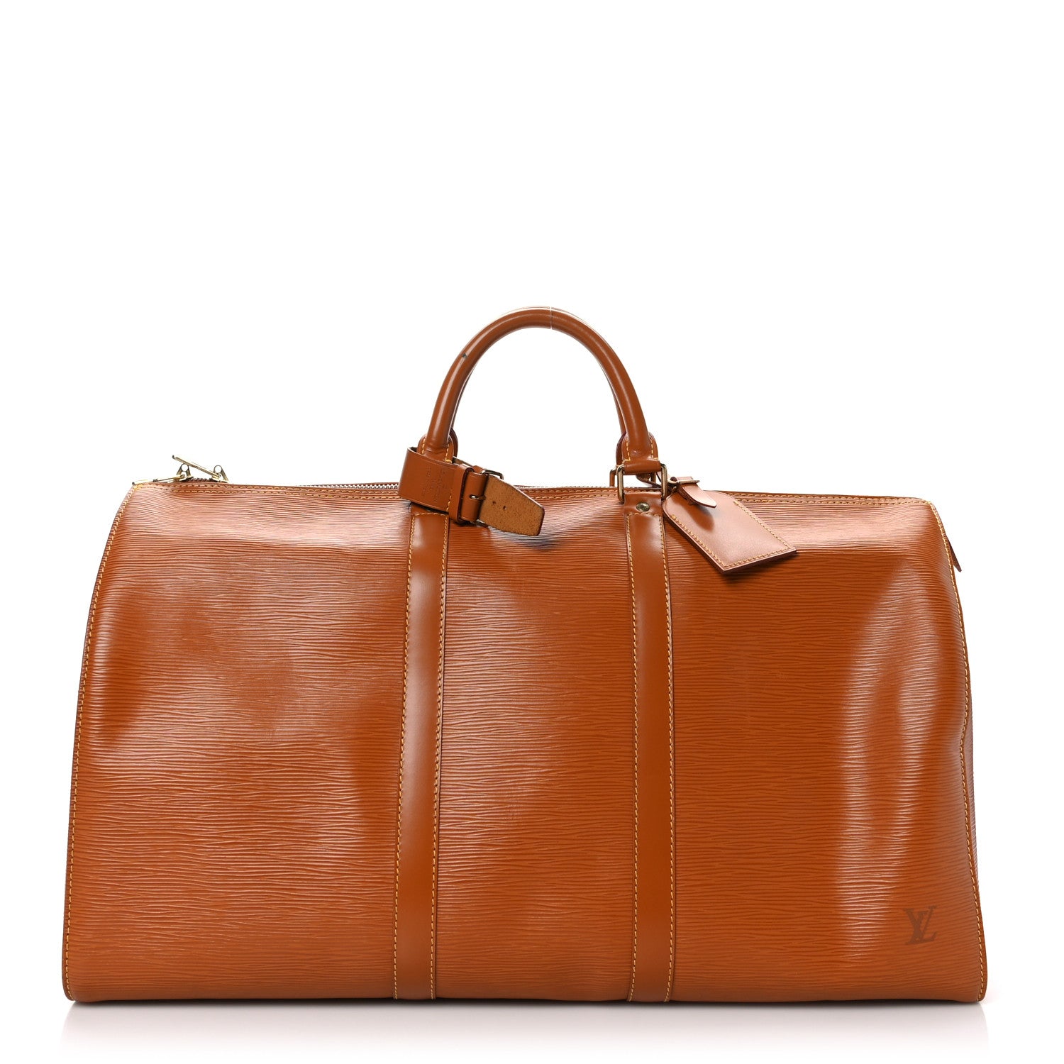 Louis Vuitton Epi Keepall 50 Cipango 1 of 12