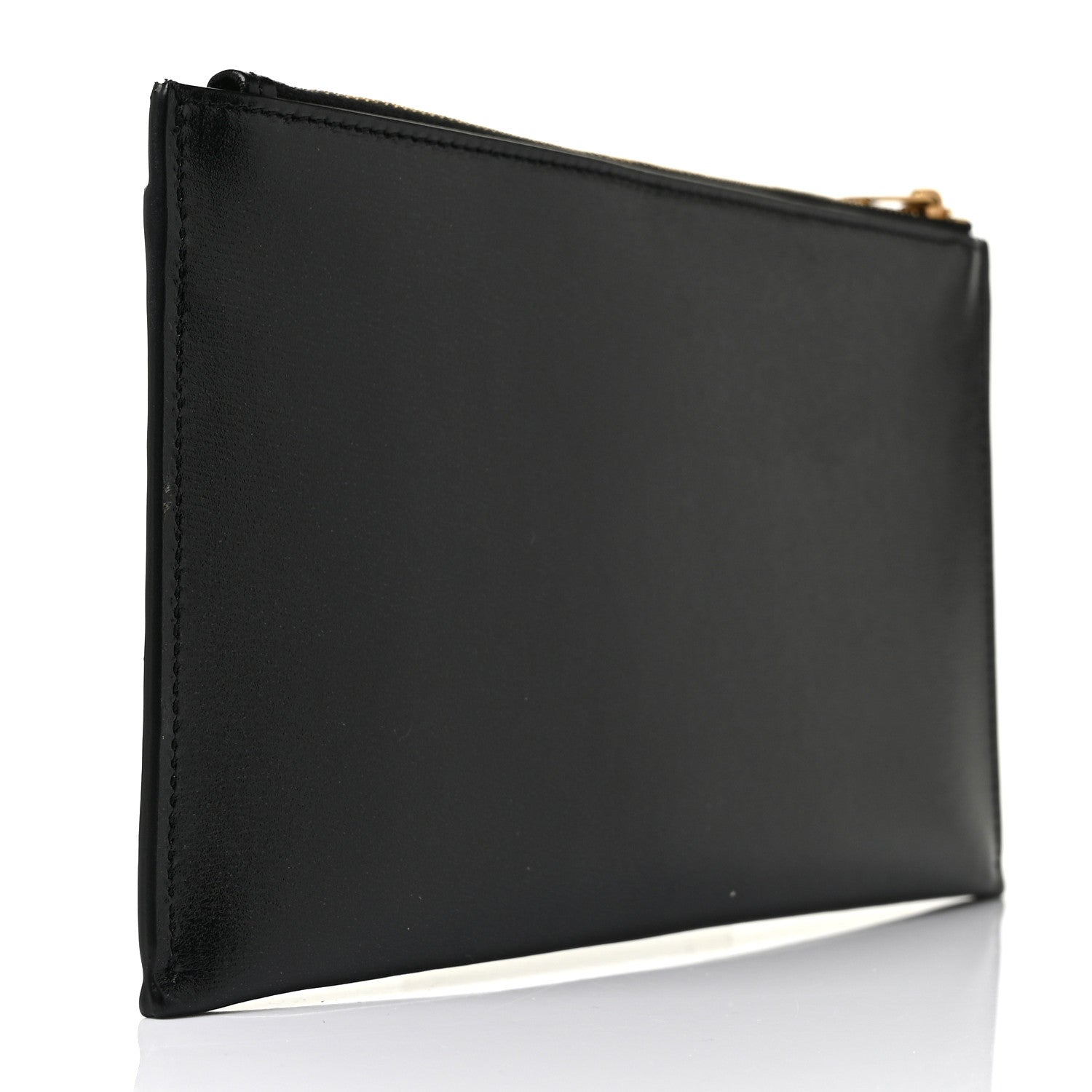 Saint Laurent Smooth Calfskin Monogram Bill Pouch Black 3 of 10