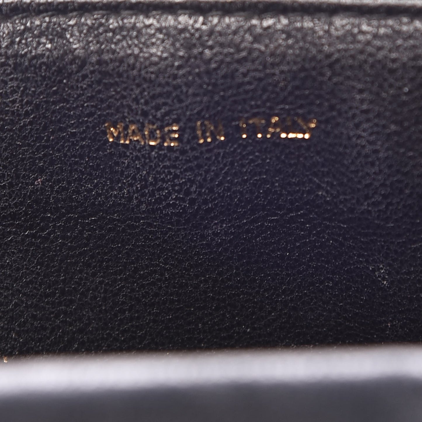 Patent Mini Flap Black