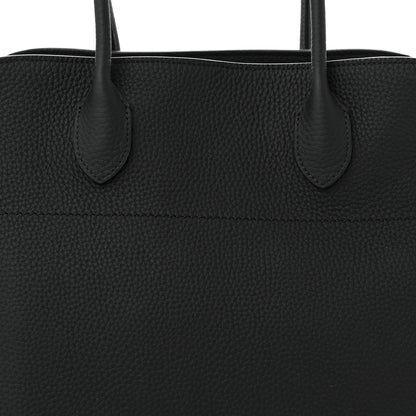 The Row Matte Grained Calfskin Soft Margaux 15 Black 7 of 9