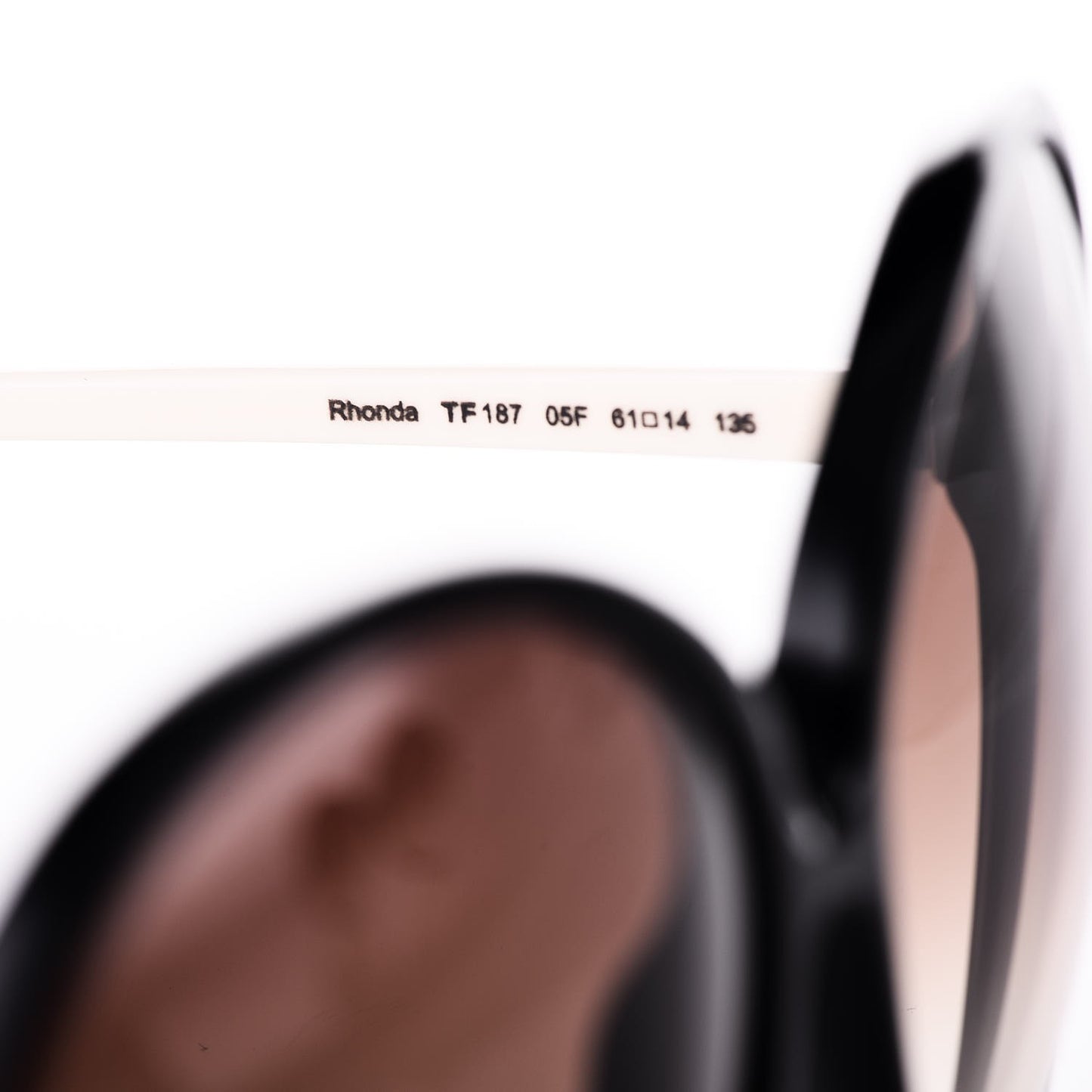 Rhonda Sunglasses TF187 Black White