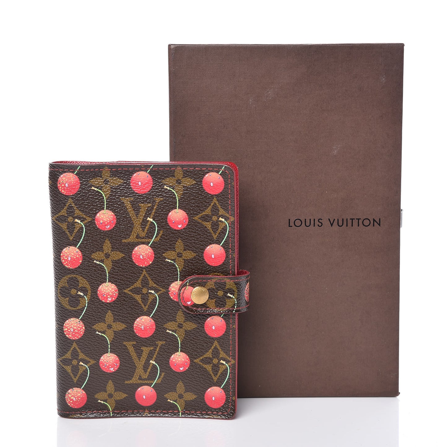 Monogram Cerises Small Ring Agenda Cover