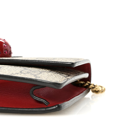 Gucci GG Supreme Monogram Mini Cherry Chain Bag 9 of 9
