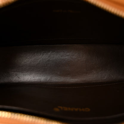 Chanel Lambskin Quilted Shoulder Bag Brown 5 of 17