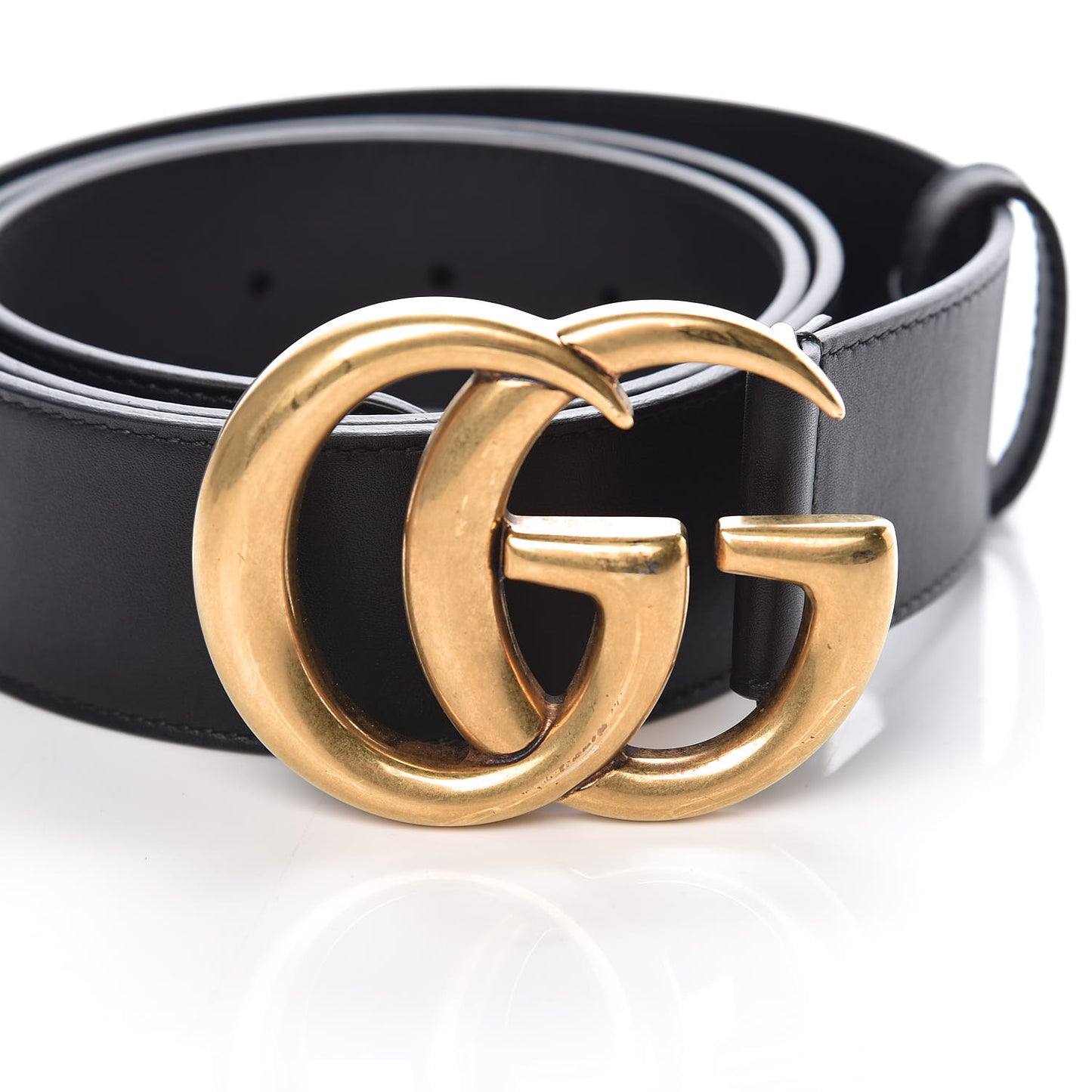 Calfskin Double G 40mm Belt 90 36 Black
