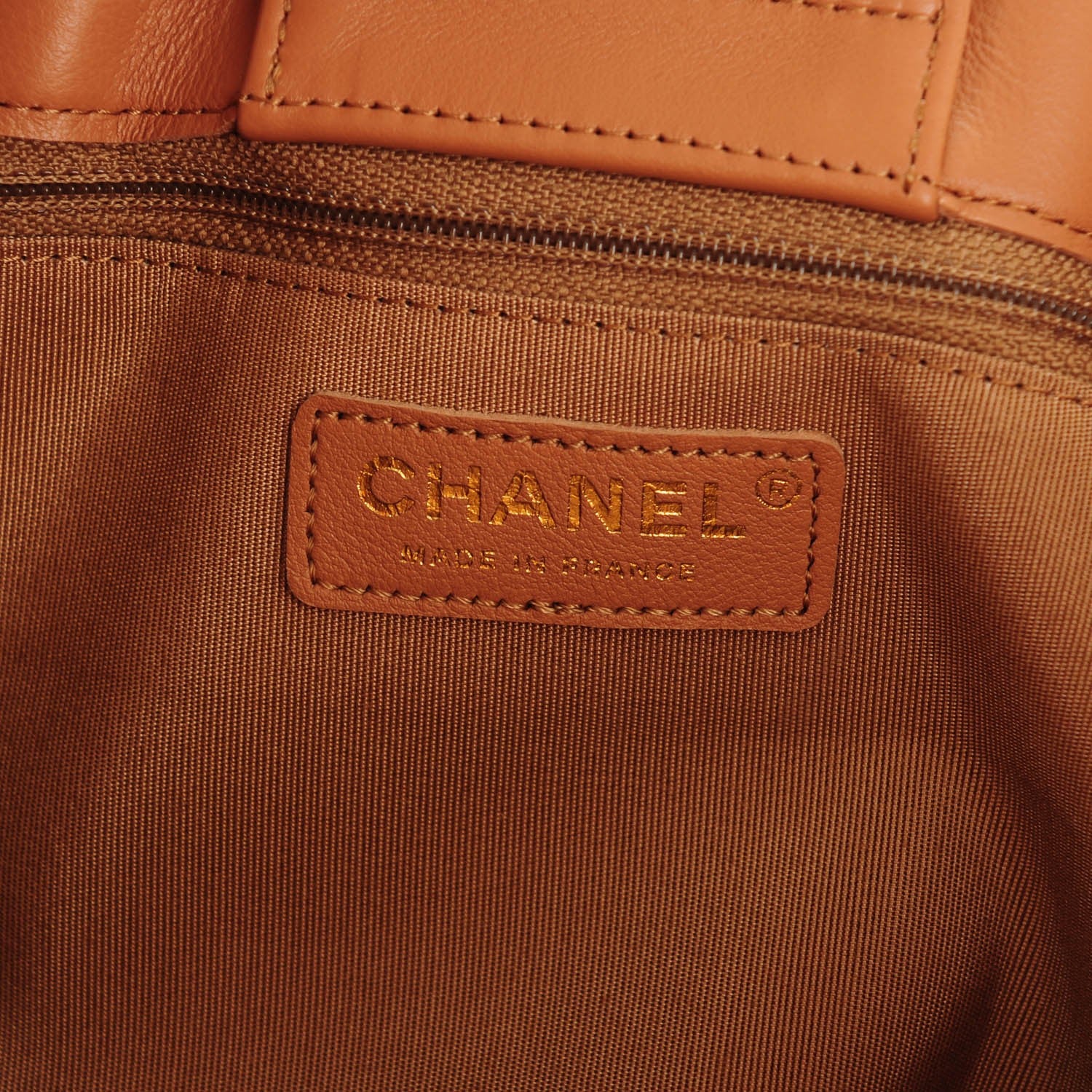 Chanel Calfskin Quilted Timeless Tote Beige 6 of 8