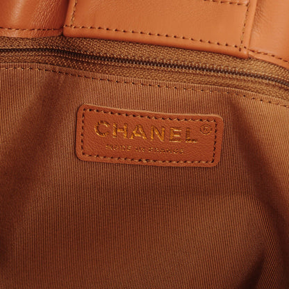 Chanel Calfskin Quilted Timeless Tote Beige 6 of 8