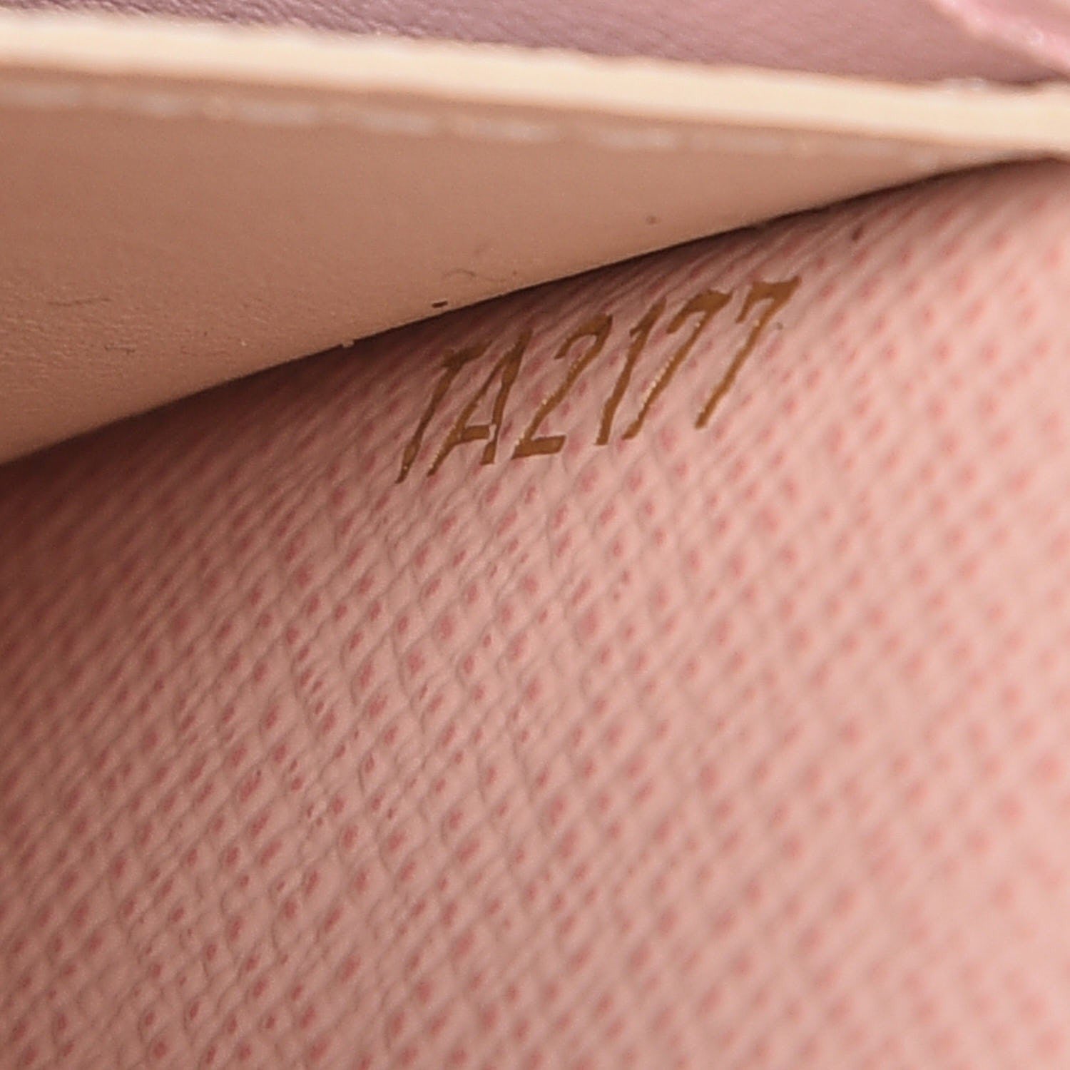Louis Vuitton Damier Azur Emilie Wallet Rose Ballerine 7 of 7