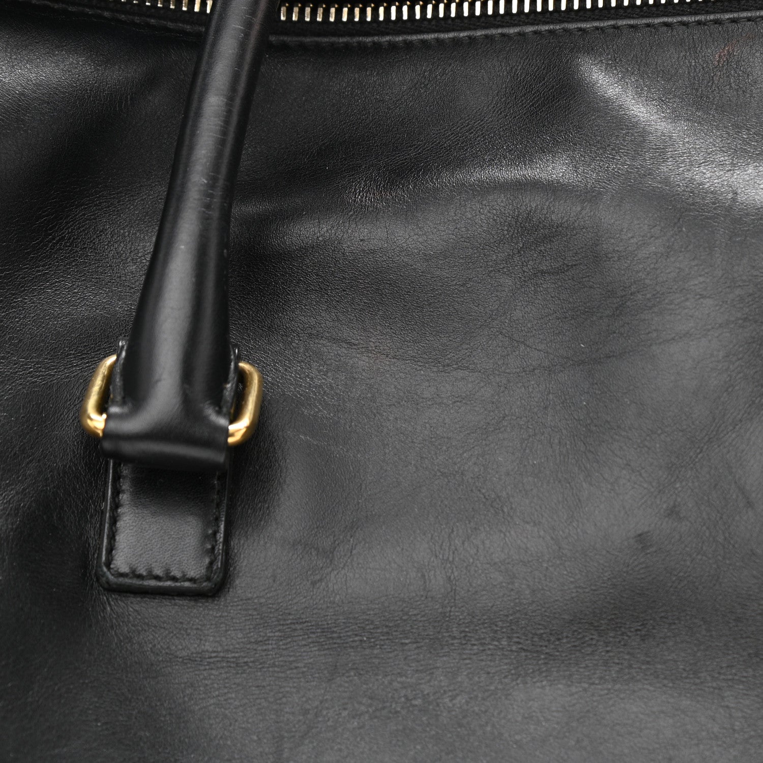 Saint Laurent Calfskin Classic Duffle 6 Black 13 of 15