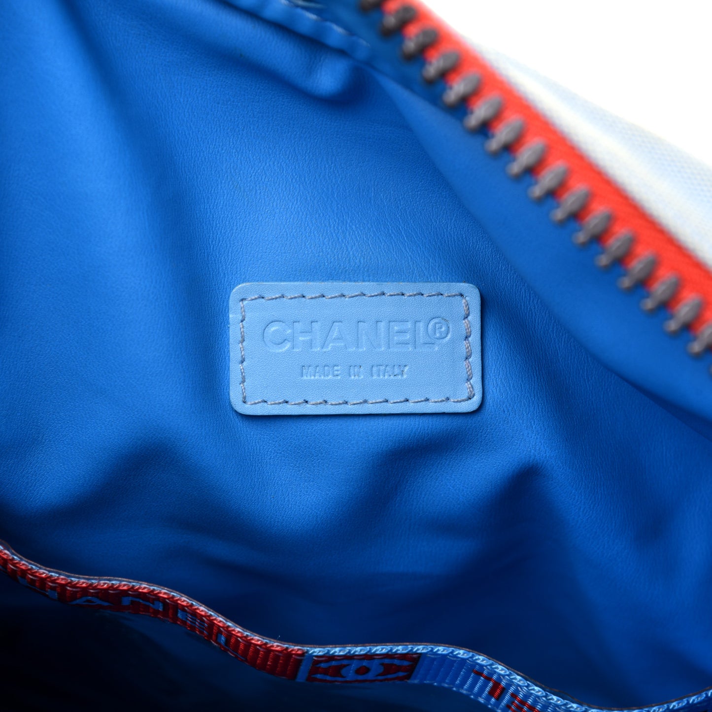 Nylon Sport Crossbody Blue Red
