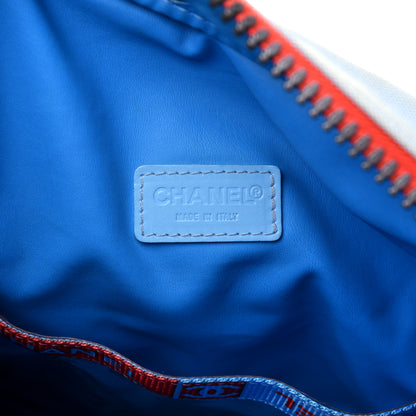 Chanel Nylon Sport Crossbody Blue Red 8 of 11
