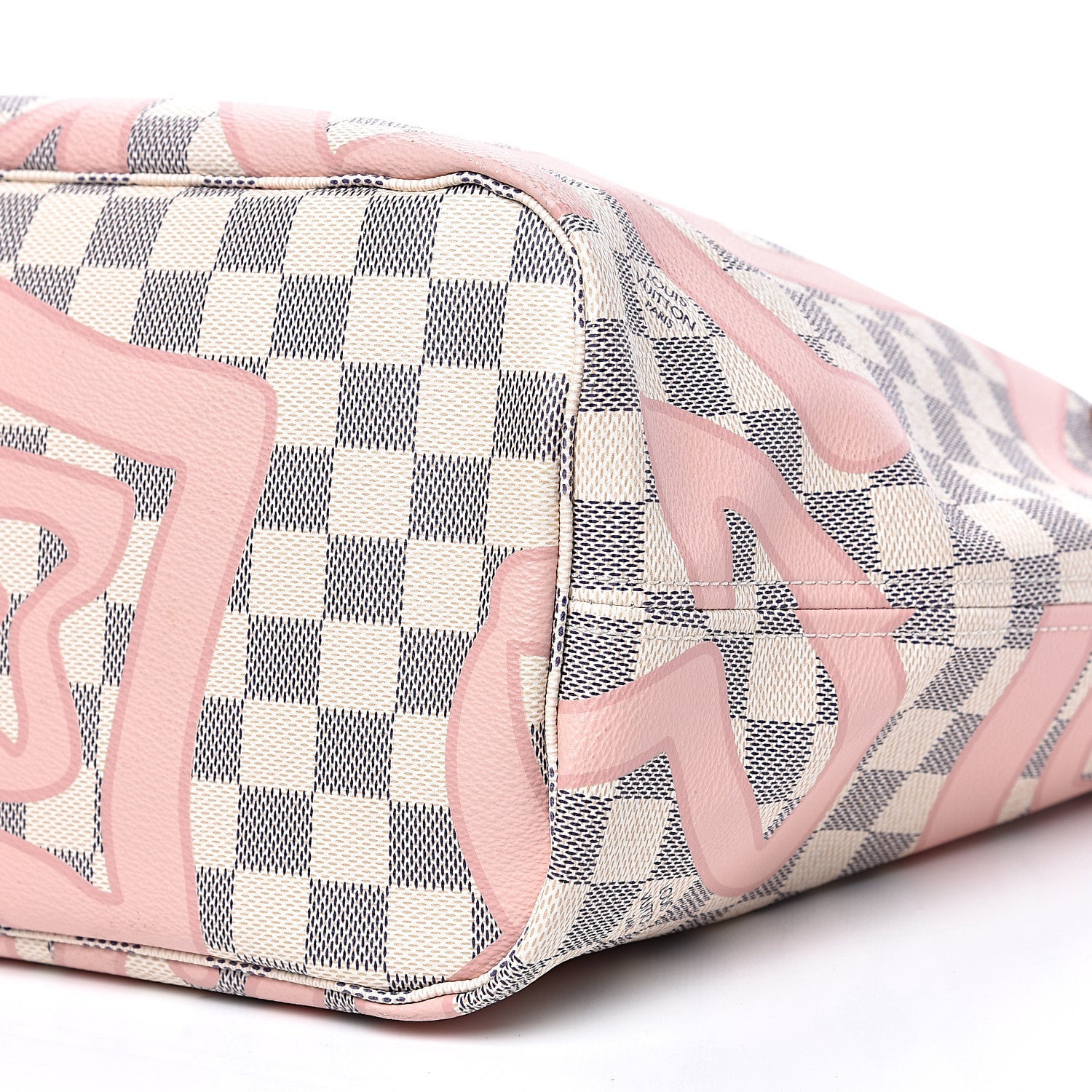 Louis Vuitton Damier Azur Tahitienne Neverfull MM 8 of 13