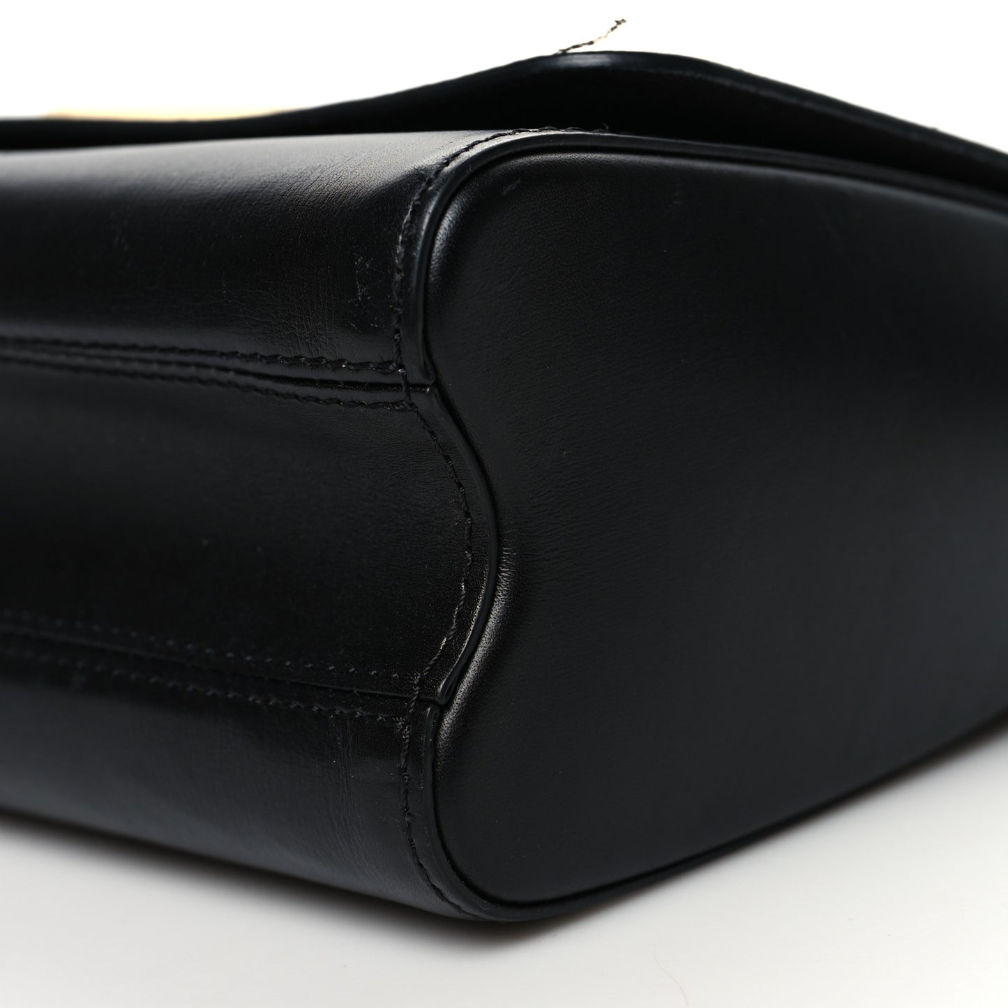 Calfskin Monogram Blossom Twist MM Black