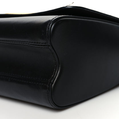 Louis Vuitton Calfskin Monogram Blossom Twist MM Black 10 of 11