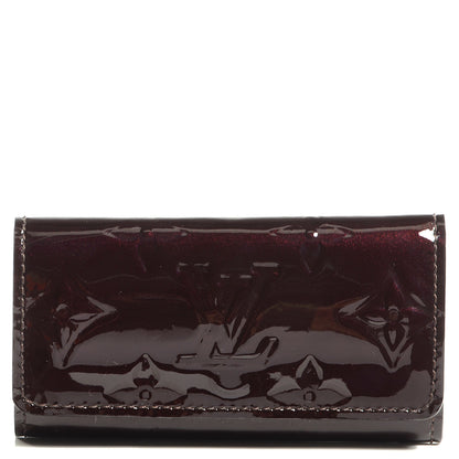 Louis Vuitton Vernis Multicles 4 Key Holder Amarante 1 of 8