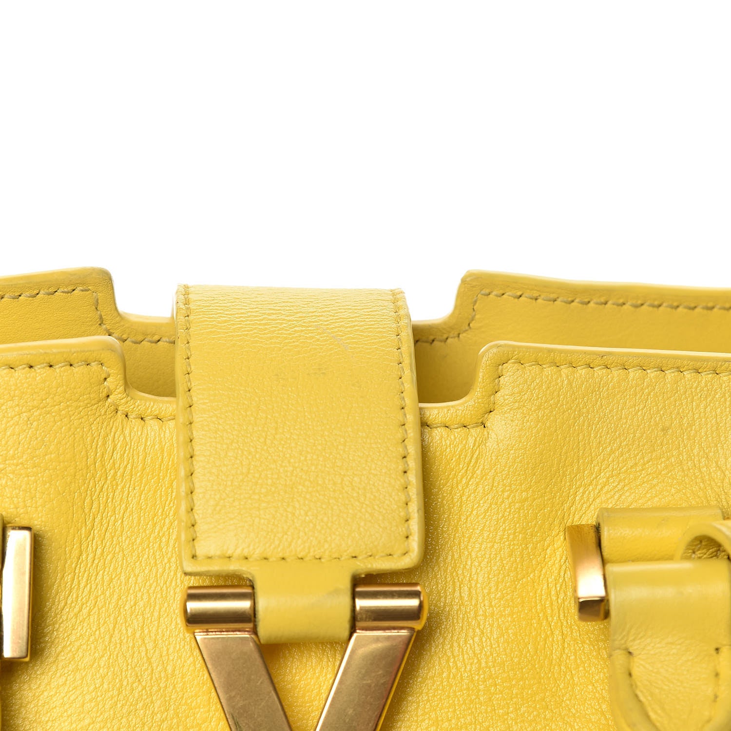 Saint Laurent Calfskin Small Classic Y Cabas Soleil 14 of 21