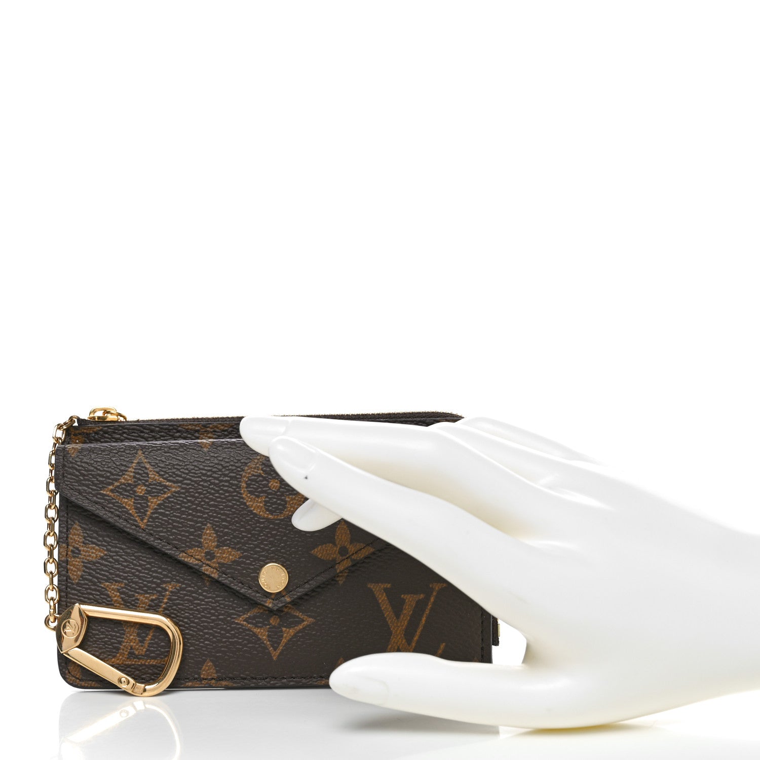 Louis Vuitton Monogram Recto Verso Card Holder Black 2 of 8