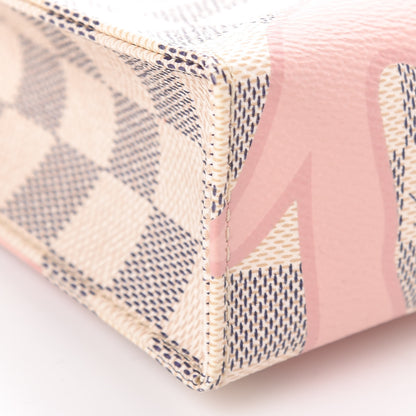 Louis Vuitton Damier Azur Tahitienne Toiletry Pouch 26 15 of 16