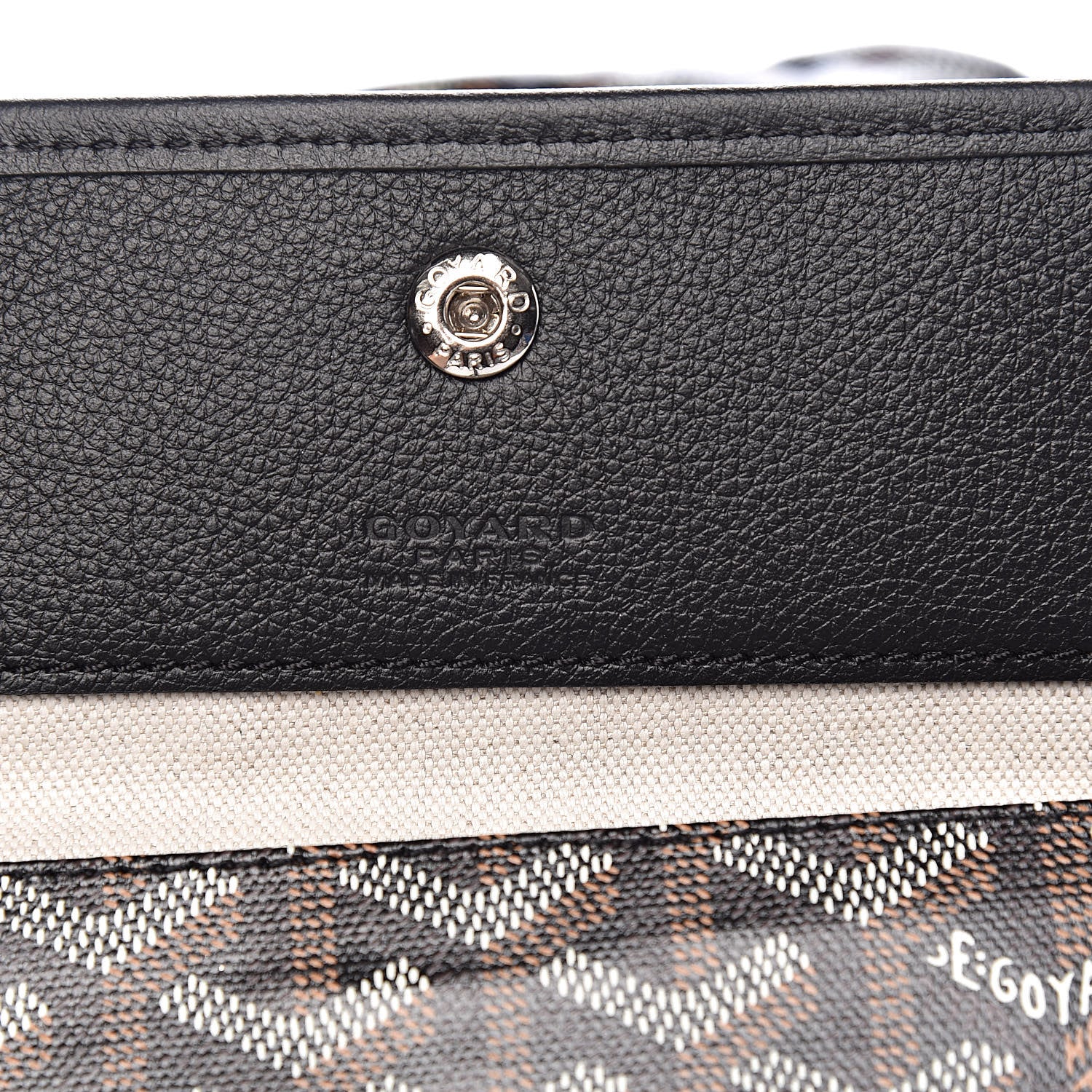 Goyard Goyardine Saint Louis GM Black 6 of 11