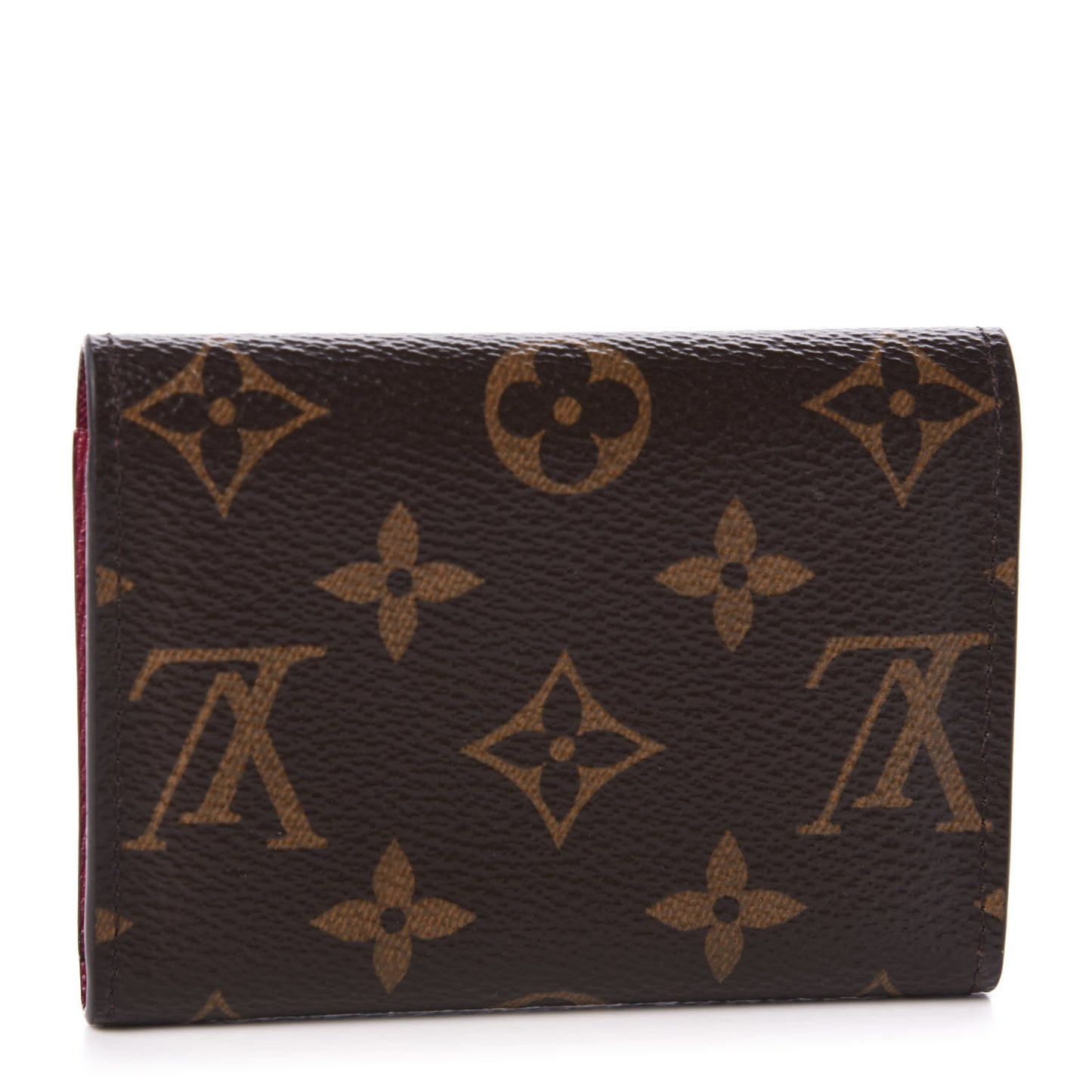Monogram Rosalie Coin Purse Fuchsia