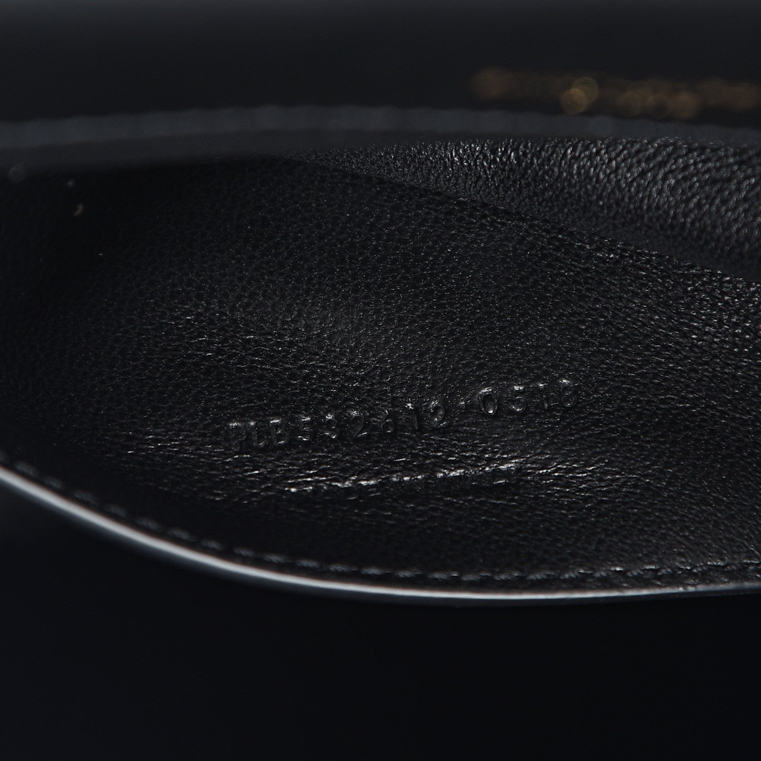 Saint Laurent Lambskin Matelasse Monogram Medium Vicky Chain Bag Black 6 of 10