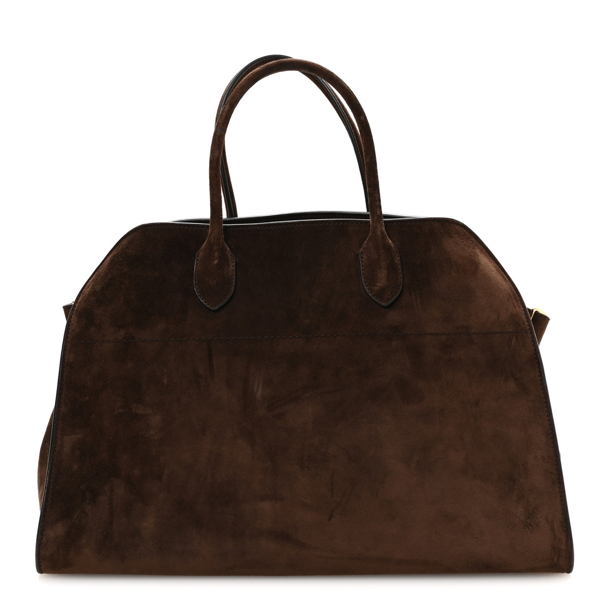 The Row Suede Soft Margaux 15 Mocha 1 of 9