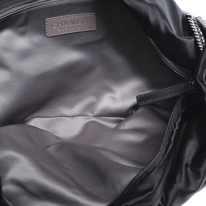 Chanel Satin Large Bow Bag Black 5 of 7