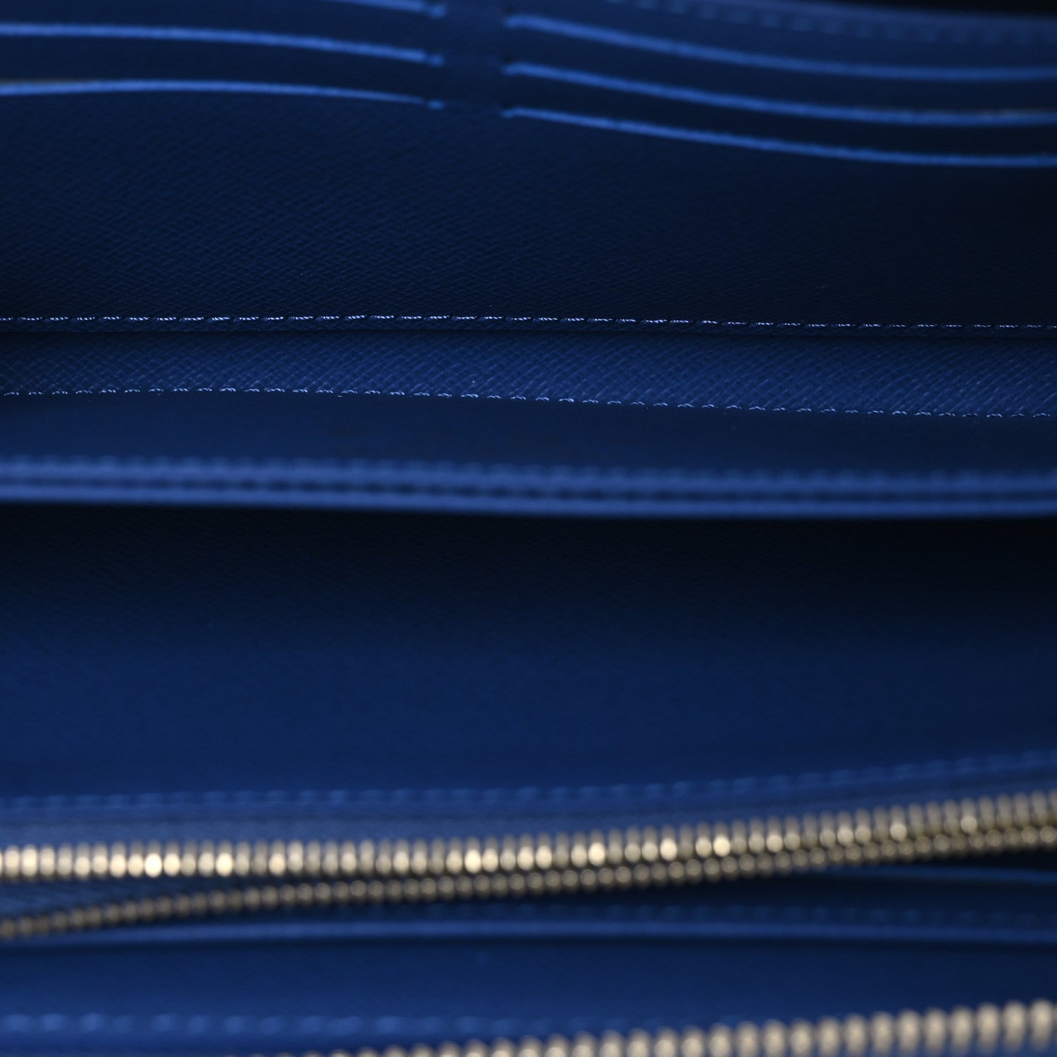 Louis Vuitton LV X TM Monogram Denim Cerises Zippy Wallet Blue 5 of 10