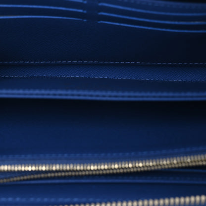 Louis Vuitton LV X TM Monogram Denim Cerises Zippy Wallet Blue 5 of 10