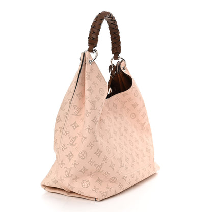 Louis Vuitton Mahina Carmel Hobo Creme 3 of 14