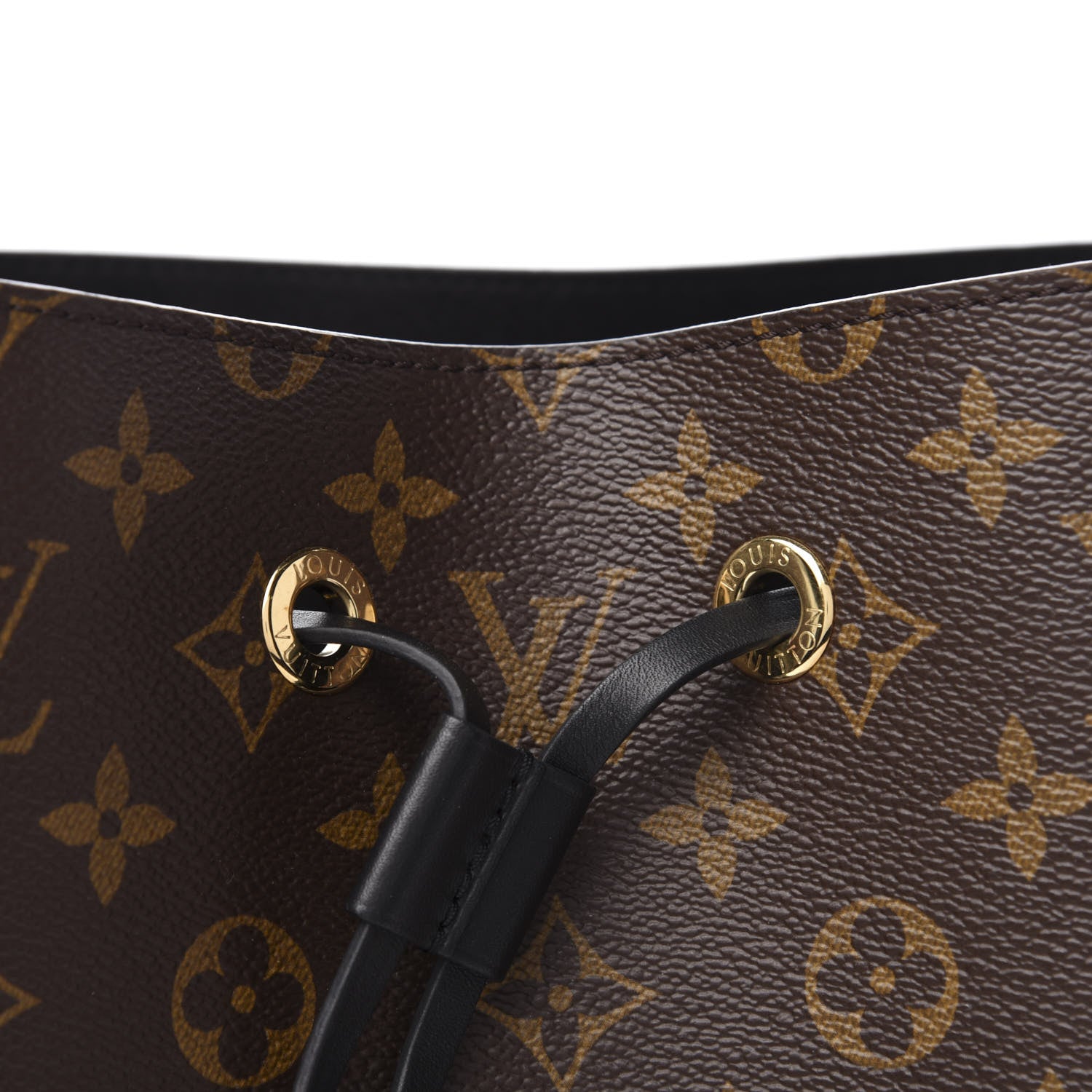 Louis Vuitton Monogram Neonoe MM Black 10 of 10