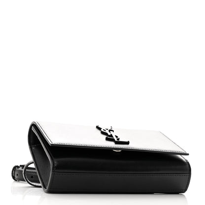 Saint Laurent Smooth Calfskin Monogram Kate Belt Bag Black 4 of 9