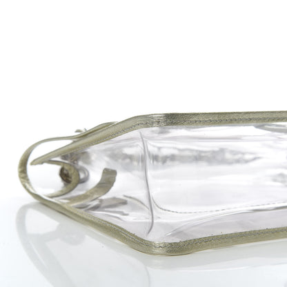 Chanel Lambskin Vinyl Large Naked Flap Silver 5 of 10