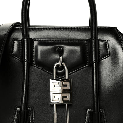 Givenchy Box Calfskin Small Lock Antigona Shoulder Bag Black 8 of 10