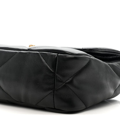 Chanel Lambskin Quilted Medium Chanel 19 Flap Black 10 of 10