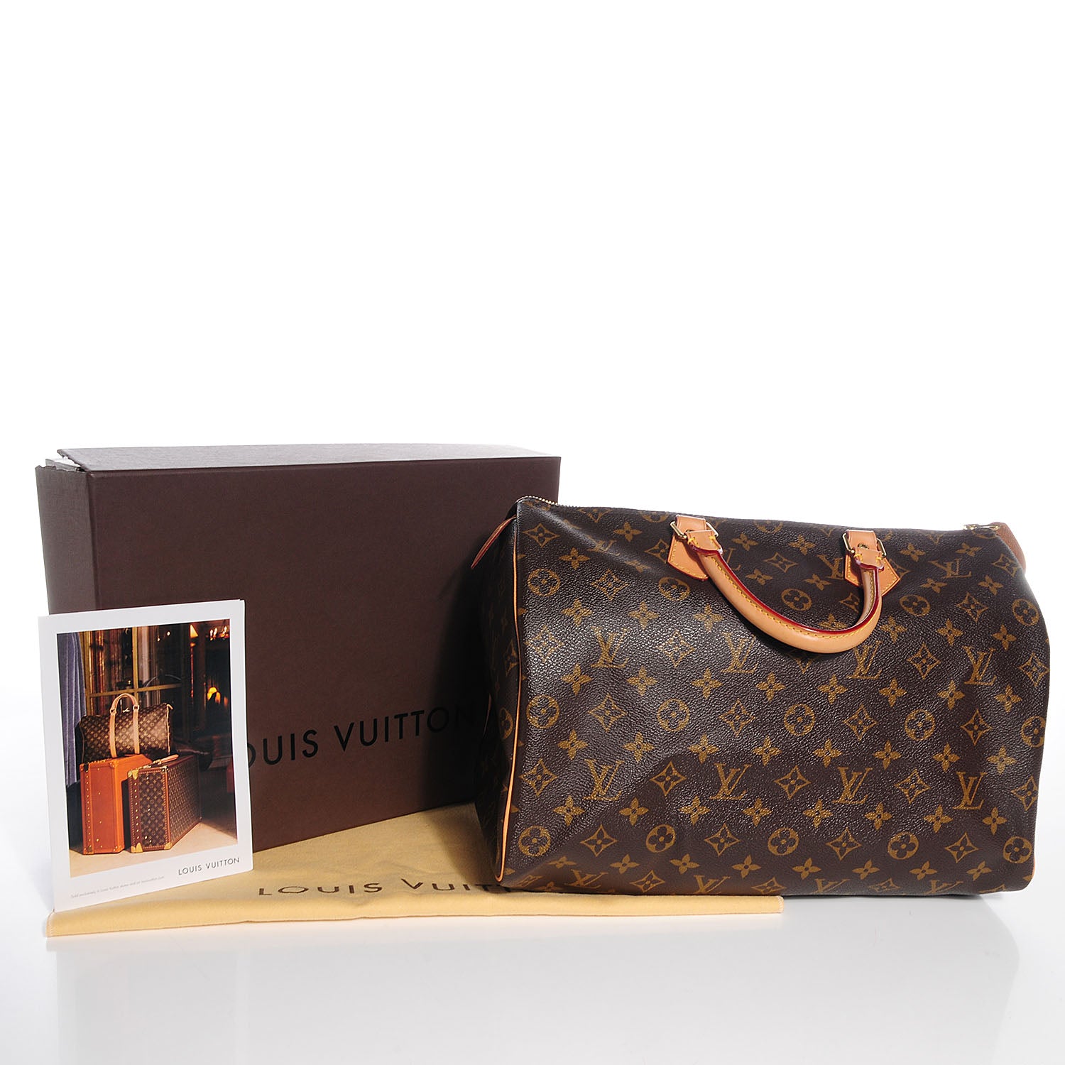 Louis Vuitton Monogram Speedy 35 5 of 8